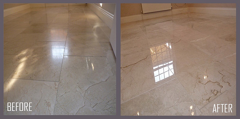 Diamond Marble Floor Polishing